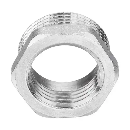 Футорка никель НР-ВР 1 1/4"х3/4" Aqualink - almatherm.kz