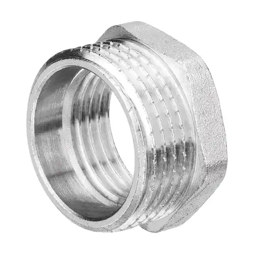 Футорка никель НР-ВР 1 1/4"х3/4" Aqualink - almatherm.kz
