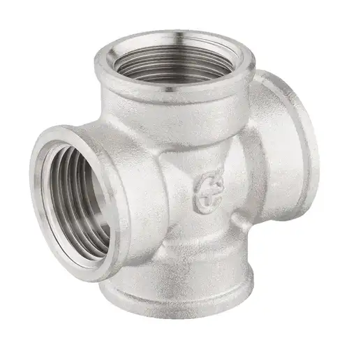 Крестовина никель 3/4" Aqualink - almatherm.kz