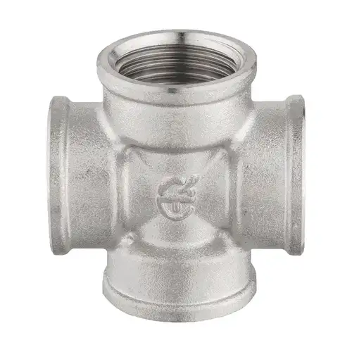Крестовина никель 3/4" Aqualink - almatherm.kz