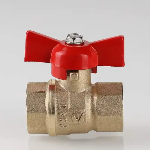 Кран шаровой ВР-ВР 3/4" с бабочкой Стандарт Valtec - almatherm.kz