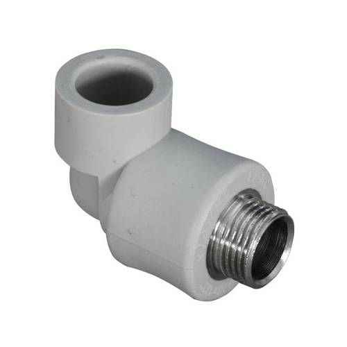 Отвод ППР НР серый 20x1/2" Jakko - almatherm.kz