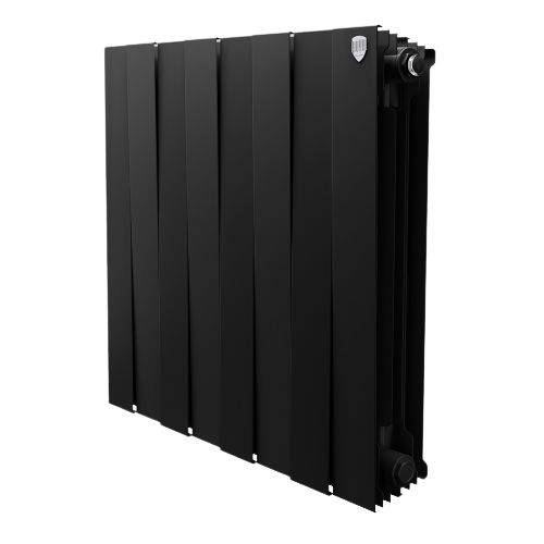 Радиатор биметалический  (1 секц.) 500 PianoForte черный Royal Thermo - almatherm.kz