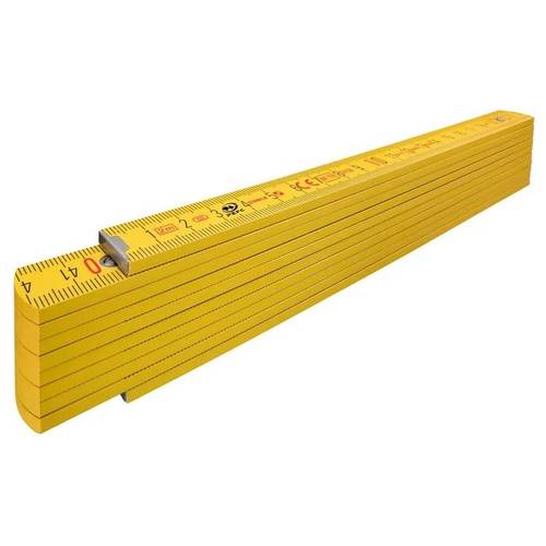 ТССП Метр складной деревянный желтый Тип 407P 2м х 16м STABILA - almatherm.kz