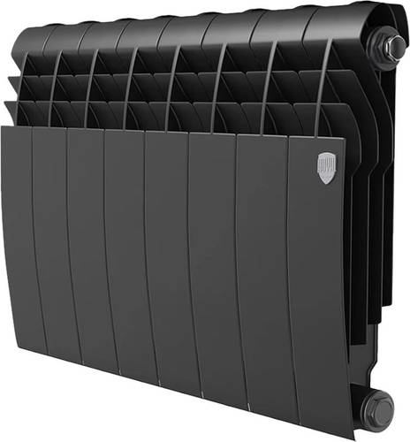 Радиатор биметаллический 350x80 (1 секция) BiLiner Noir Sable Royal Thermo Радиатор биметаллический 350x80 (1 секция) BiLiner Noir Sable Royal Thermo - almatherm.kz