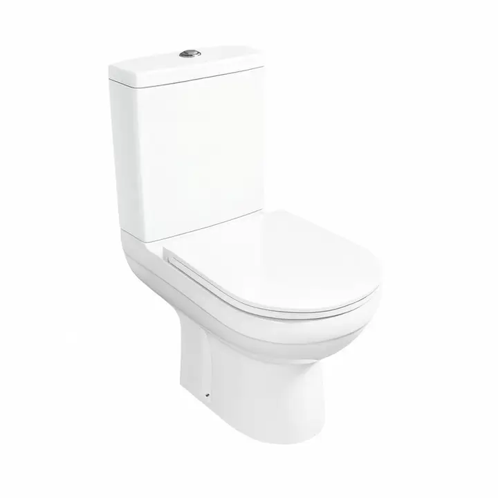 Унитаз компакт Saniteco SW-130P - Изображение 1 - almatherm.kz