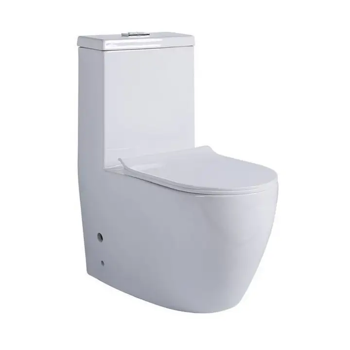 Унитаз моноблок выпуск прямой Saniteco YHJ-8050 - Изображение 1 - almatherm.kz