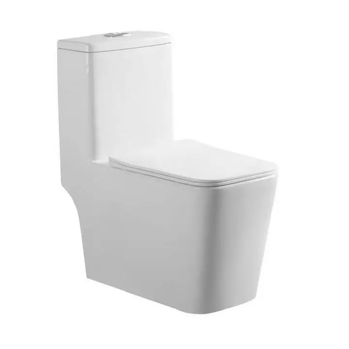 Унитаз моноблок выпуск прямой Saniteco YHJ-8616 - Изображение 1 - almatherm.kz