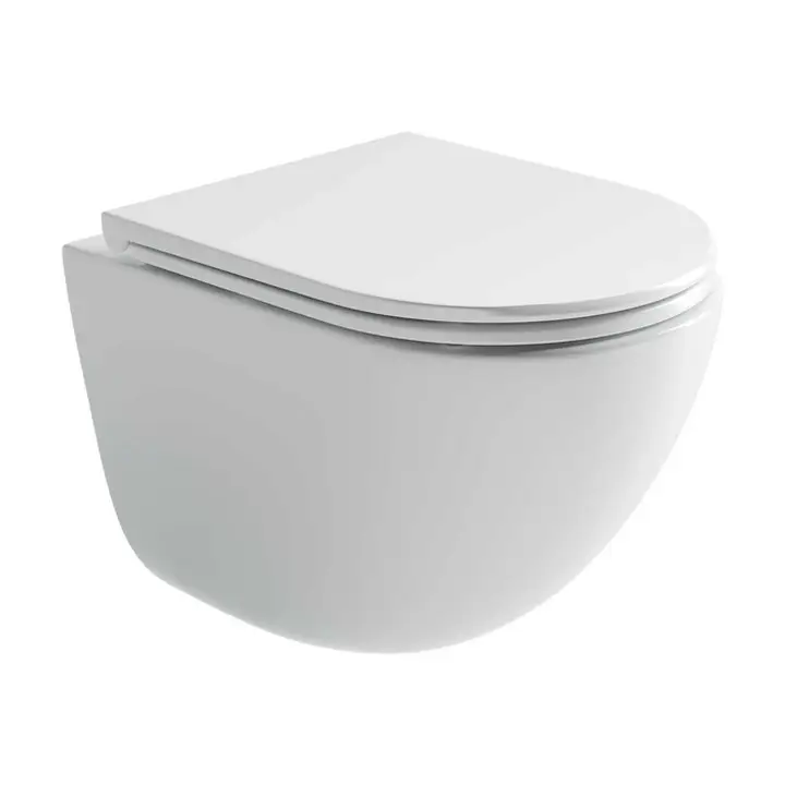 Унитаз подвесной (515х400) Saniteco JT M235 - Изображение 1 - almatherm.kz