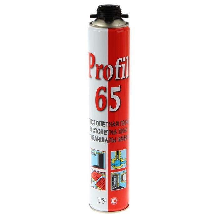 Пена монтажная пистолетная 820 мл Profil 65 Soudal - Изображение 1 - almatherm.kz