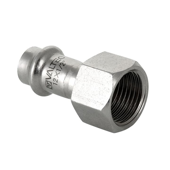 Соединитель ВР нерж сталь 15x1/2" Valtec - Изображение 1 - almatherm.kz