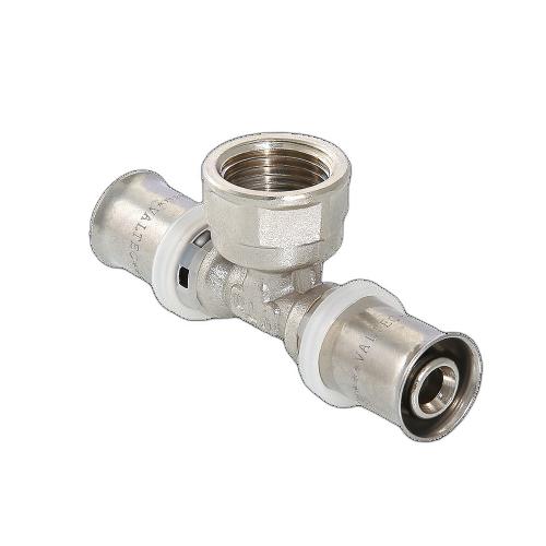 Тройник пресс ВР 32x1" Valtec - Изображение 1 - almatherm.kz