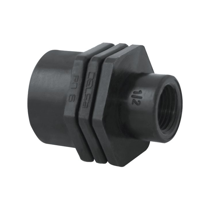 Муфта ПЭ ВР-ВР 1"х3/4" Poelsan - Изображение 1 - almatherm.kz