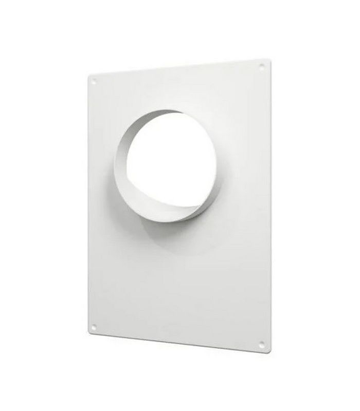 Площадка торцевая пластиковая 180x250 мм фланец D120 ERA 120ПТП - Изображение 1 - almatherm.kz