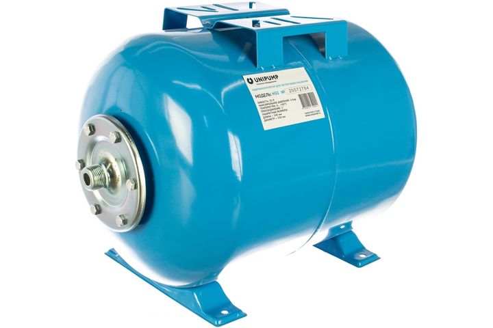 Гидроаккумулятор 50 л горизонтальный Unipump - Изображение 1 - almatherm.kz
