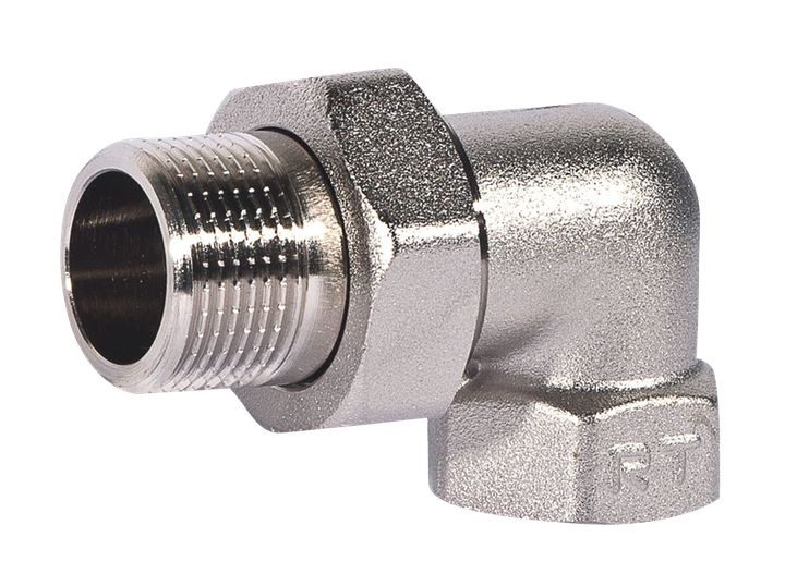 Бұрыштық жетек VR-HP никель 3/4" Royal Thermo - Изображение 1 - almatherm.kz