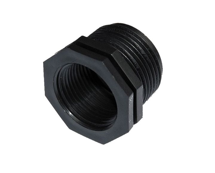 Футорка ПЭ НР-ВР 1 1/4"х3/4" Poelsan - Изображение 1 - almatherm.kz