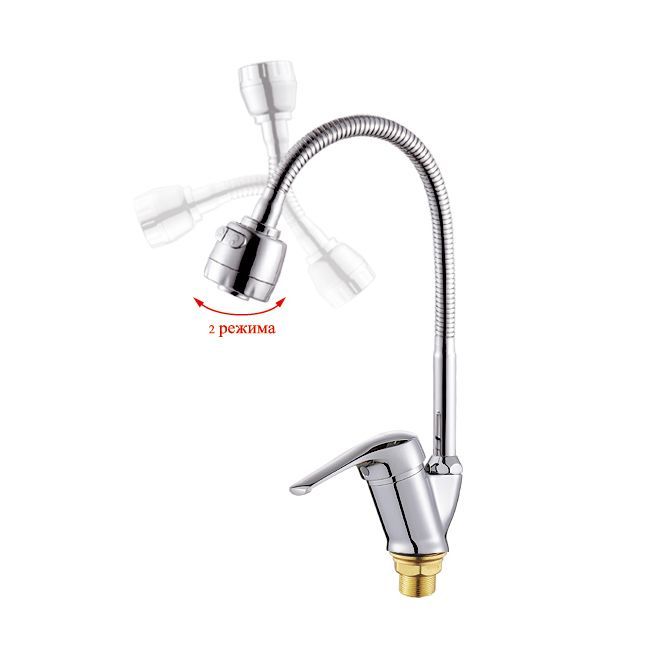 Смеситель кухни гибкий излив Potato P5813 - Изображение 1 - almatherm.kz