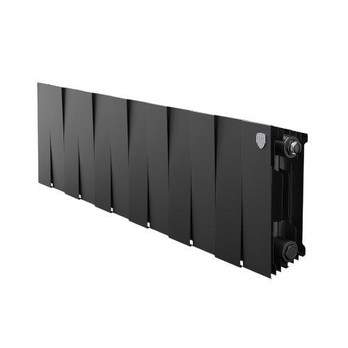 Радиатор биметалический 200 PianoForte Royal Thermo черный (1 секц.) - Изображение 1 - almatherm.kz