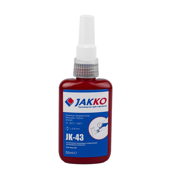 Уплотнитель анаэробный 50 мл JK-43 Jakko - Изображение 1 - almatherm.kz