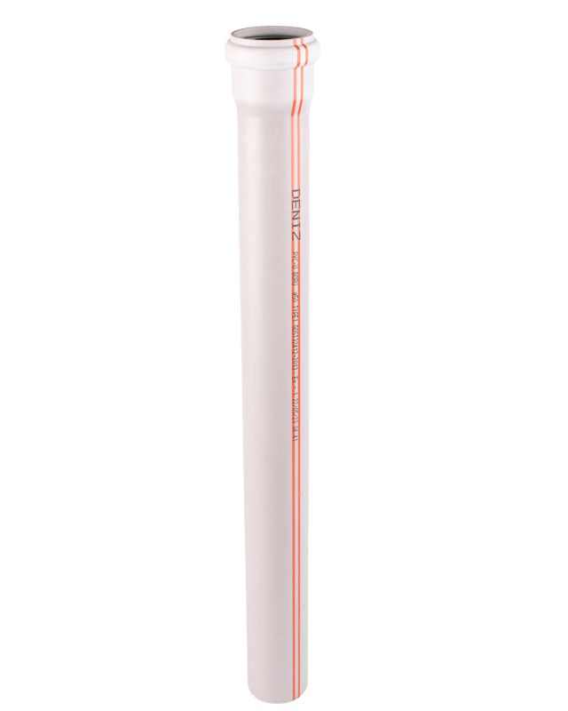 Труба канализационная ПВХ (3.2) 110x500 - Изображение 1 - almatherm.kz