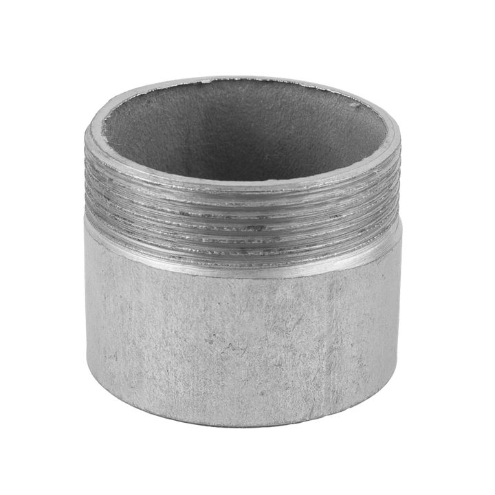 Резьба сталь короткая оцинкованная 40 STI - Изображение 1 - almatherm.kz