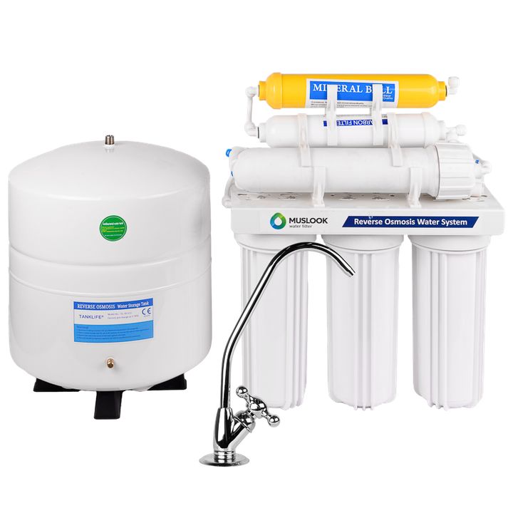 Система обратного осмоса шестиступенчатая OSMO-6 Muslook - Изображение 1 - almatherm.kz