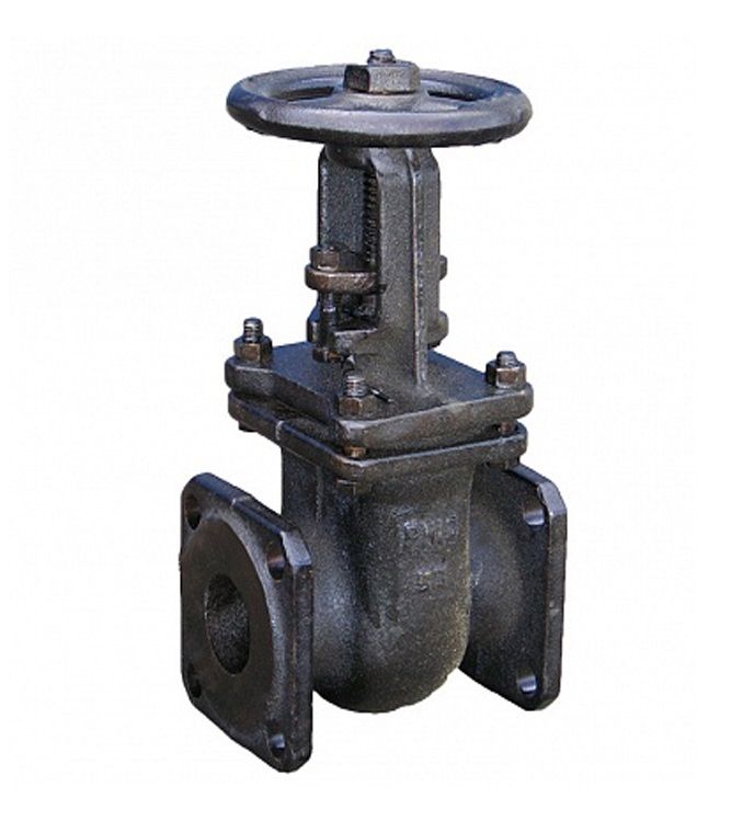 Задвижка фланцевая чугунная DN50 PN16 31(30)ч6бр Ci - Изображение 1 - almatherm.kz