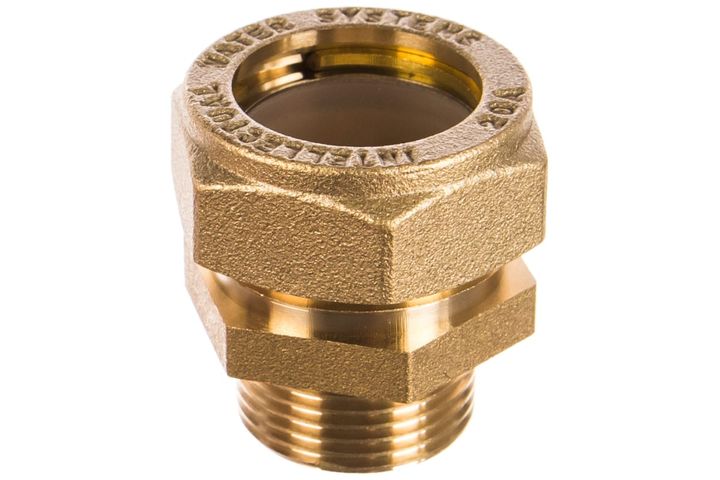 Соединитель для нерж гофр НР 15x1/2" Stahlmann - Изображение 1 - almatherm.kz