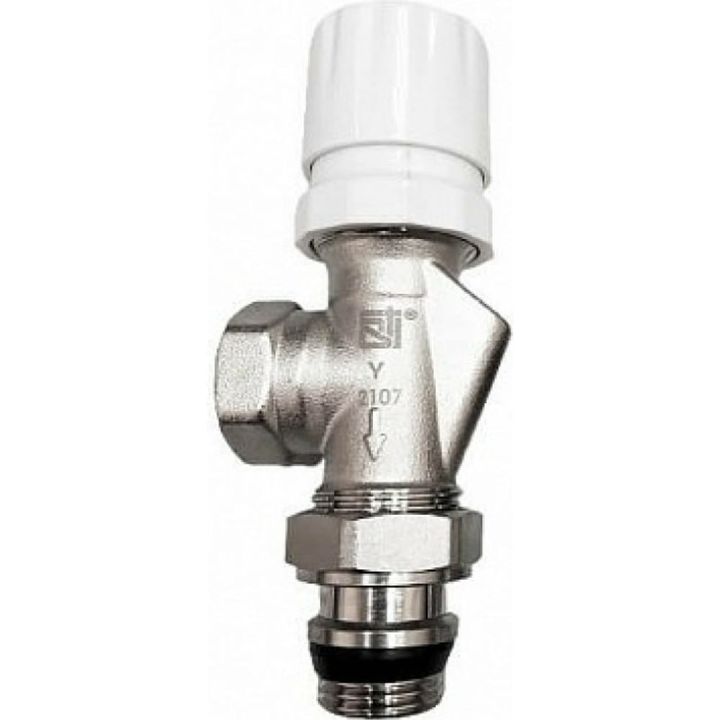 Клапан радиаторный термостатический осевой 1/2" STI - Изображение 1 - almatherm.kz