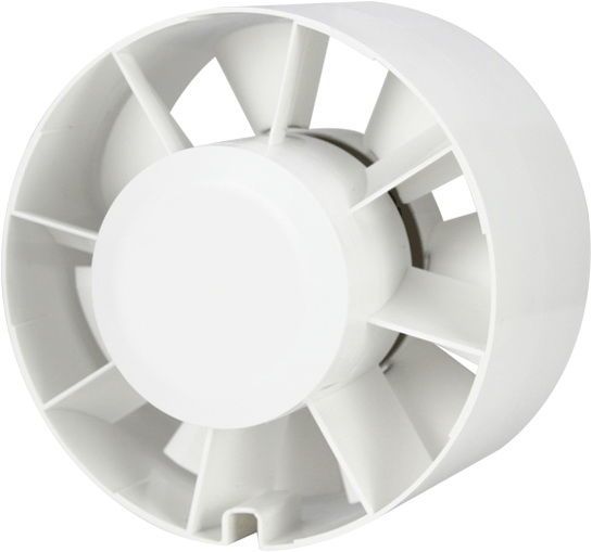 Вентилятор вытяжной канальный D 100 мм E-EXTRA EK100 белый Europlast - Изображение 1 - almatherm.kz