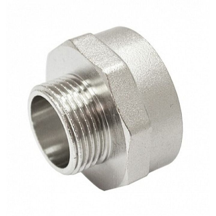 Переходник ВР-НР никель 1 1/4"х1/2" STI - Изображение 1 - almatherm.kz