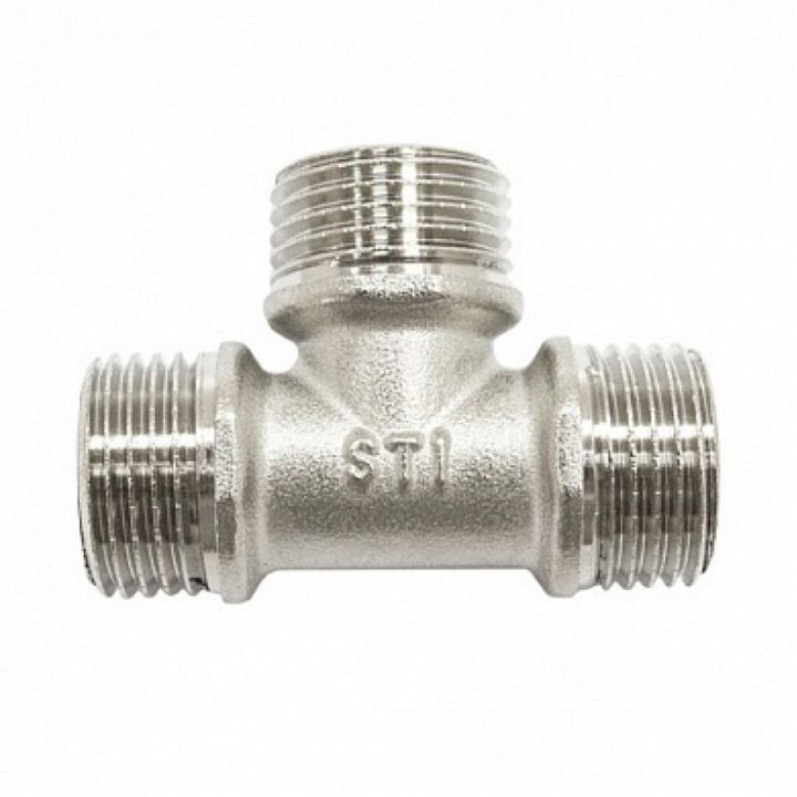 Tee HP никель 3/4" - Изображение 1 - almatherm.kz