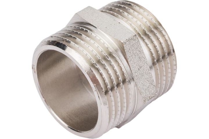 Ниппель никель 1 1/4" STI - Изображение 1 - almatherm.kz