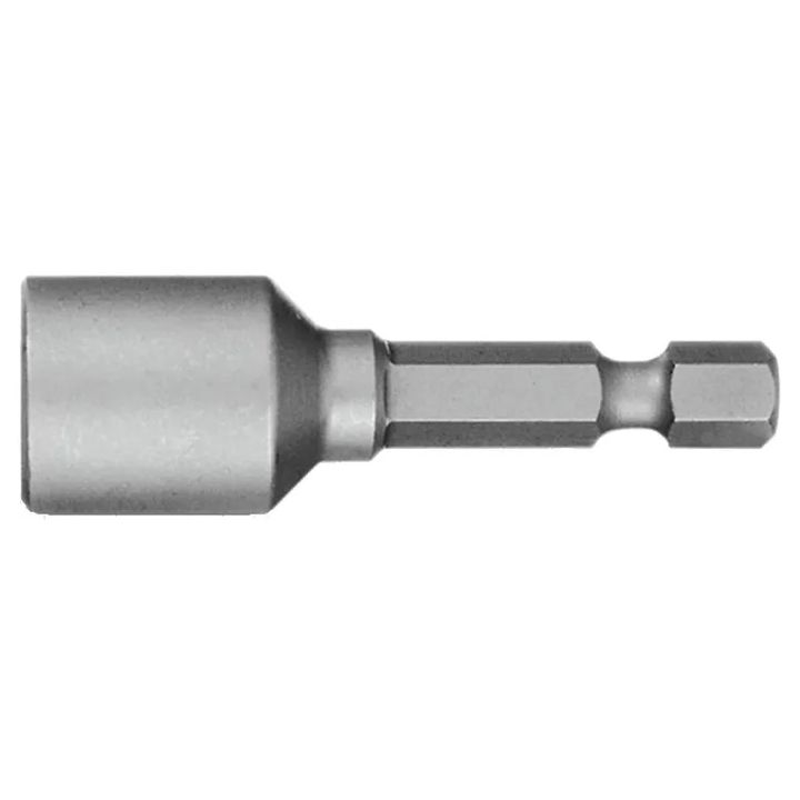 Бита-головка торцевая шестигранная SW 10 x 45 мм 1/4" E6.3 магнитная WITTE - Изображение 1 - almatherm.kz