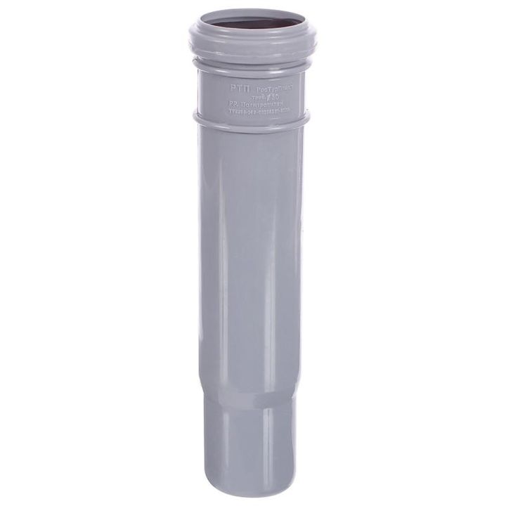 Кәріз құбыры PP 50 сұр Politek - Изображение 1 - almatherm.kz