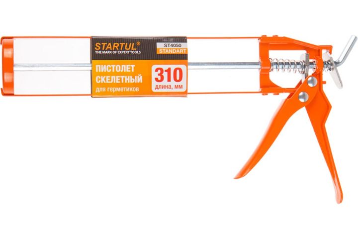 Пистолет для герметика скелетный Standart Startul ST4050 - Изображение 1 - almatherm.kz