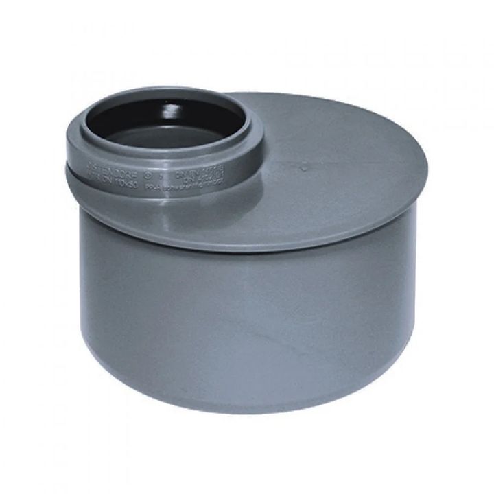 Переходник канализационный ПП 110x50 эксцентрический - Изображение 1 - almatherm.kz
