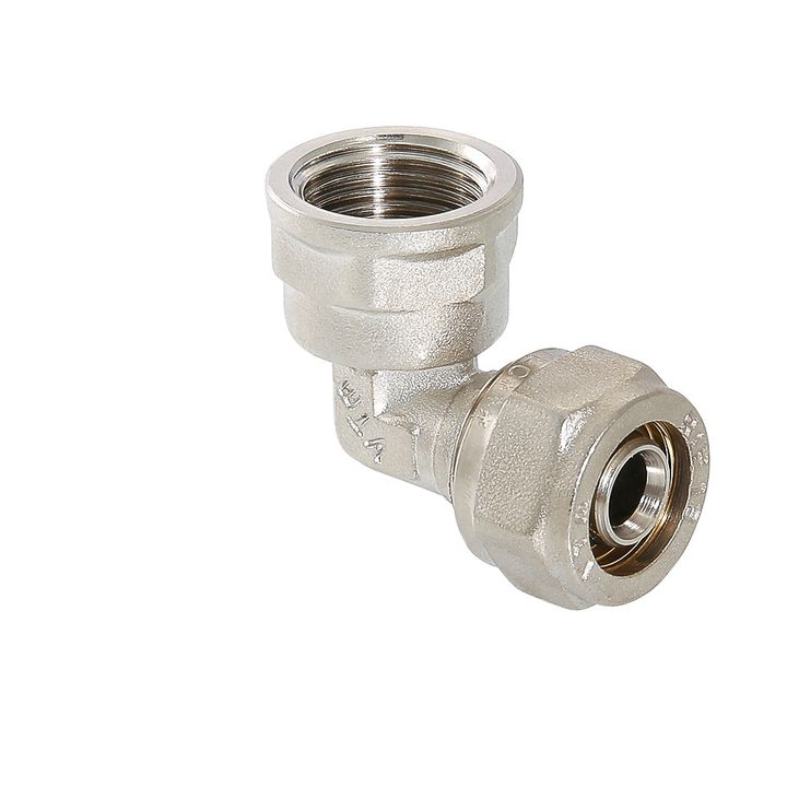 Угольник обжим ВР 20x1/2" Valtec - Изображение 1 - almatherm.kz