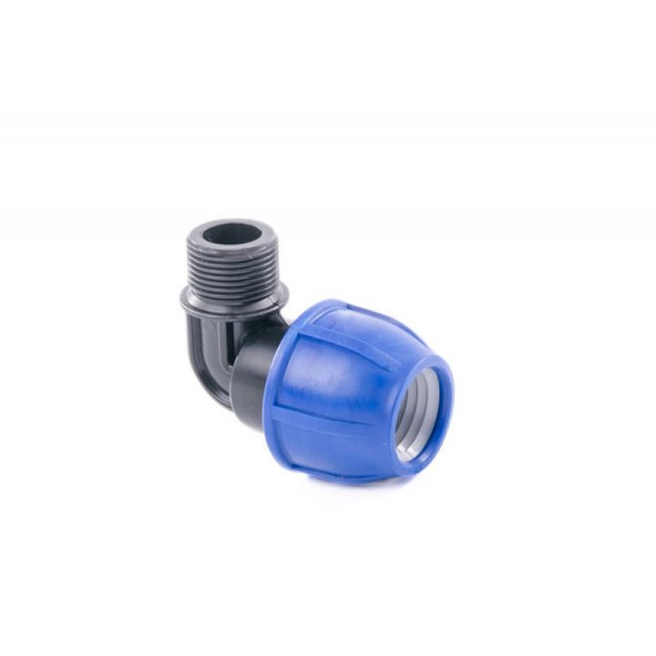 Отвод компрессионный НР 20x1/2" - Изображение 1 - almatherm.kz