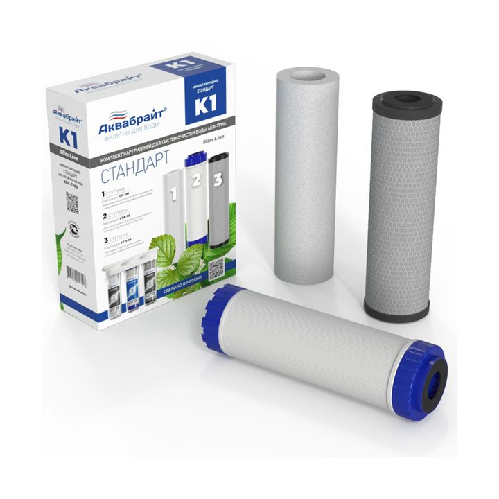 K-1 Slim Aquabright картридж жинағы - Изображение 1 - almatherm.kz