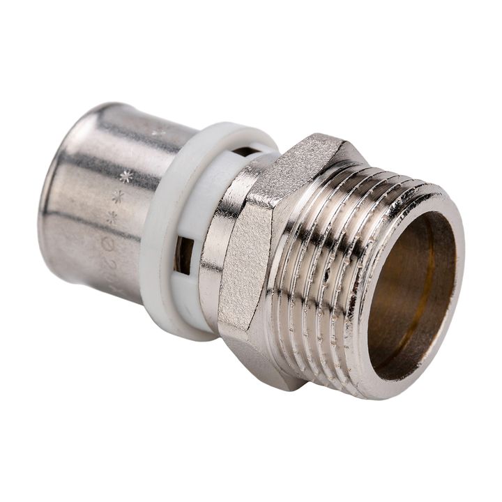 Соединитель пресс НР 26x1" HLV - Изображение 1 - almatherm.kz