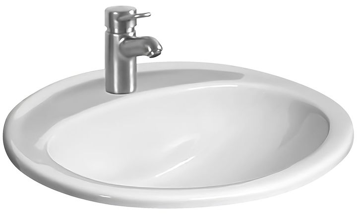 Раковина на столешницу 525x420 Roca Adora - Изображение 1 - almatherm.kz