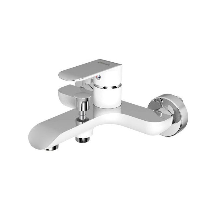 Смеситель ванны белый/хром Iddis Calipso CALSB00I02WA - Изображение 1 - almatherm.kz