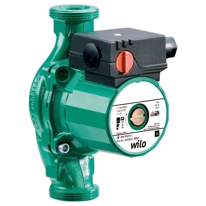 Насос циркуляционный 25/6 180 мм Wilo Star-RS - Изображение 1 - almatherm.kz