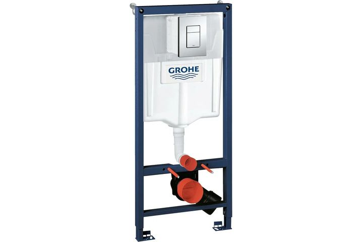 Инсталляция унитаза 3в1 клавиша квадратная Grohe Rapid SL 38772001 - Изображение 1 - almatherm.kz