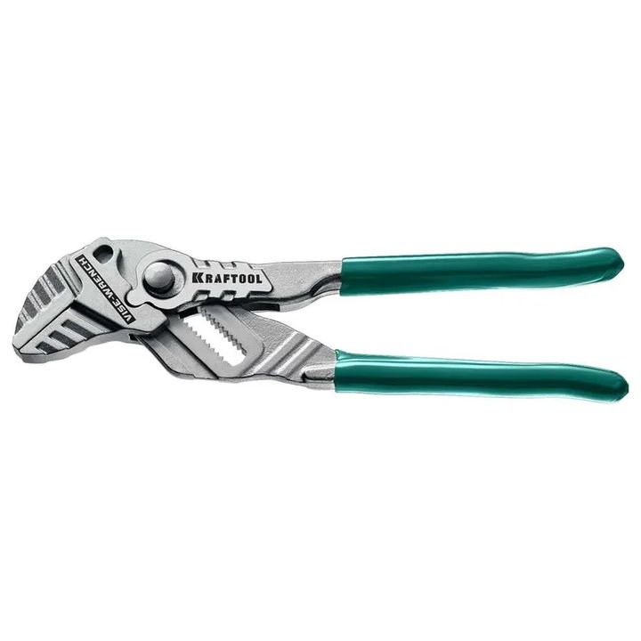 Клещи переставные 36x180 мм Cr-V Vise-Wrench Kraftool - Изображение 1 - almatherm.kz