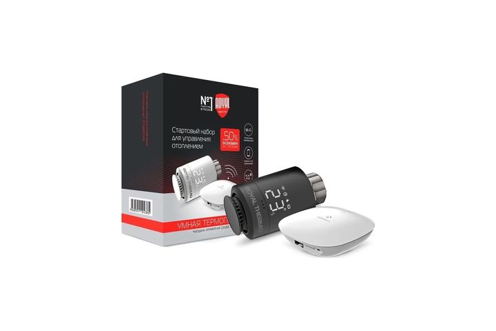 Қыздырғыштың қашықтан басқару жинағы қара Royal Thermo - Изображение 1 - almatherm.kz