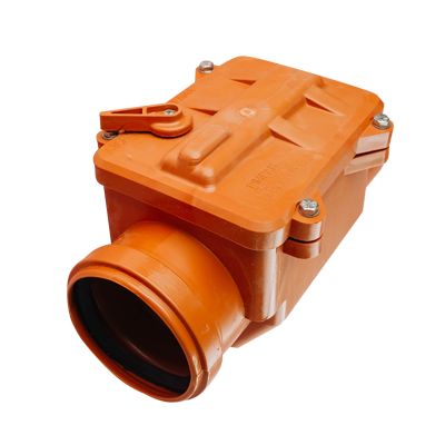 Jakko құлпы бар ПВХ 50 кәріздік тексеру клапаны - Изображение 1 - almatherm.kz