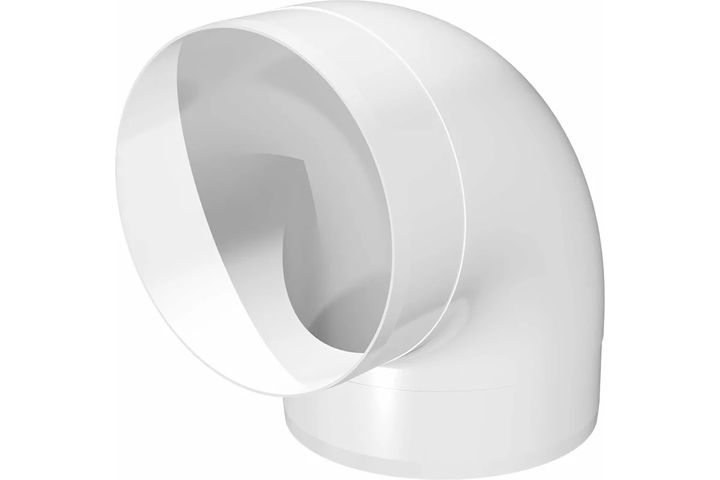 Колено круглое 90° пластик DN150 15ККП - Изображение 1 - almatherm.kz